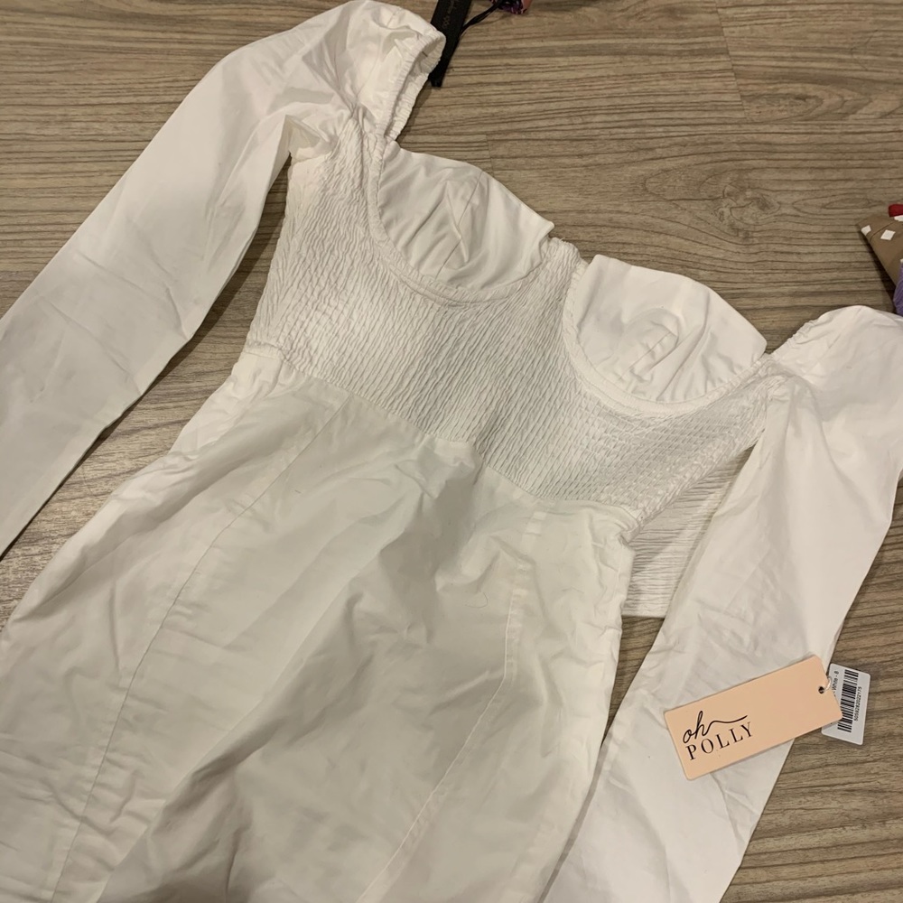 White dress